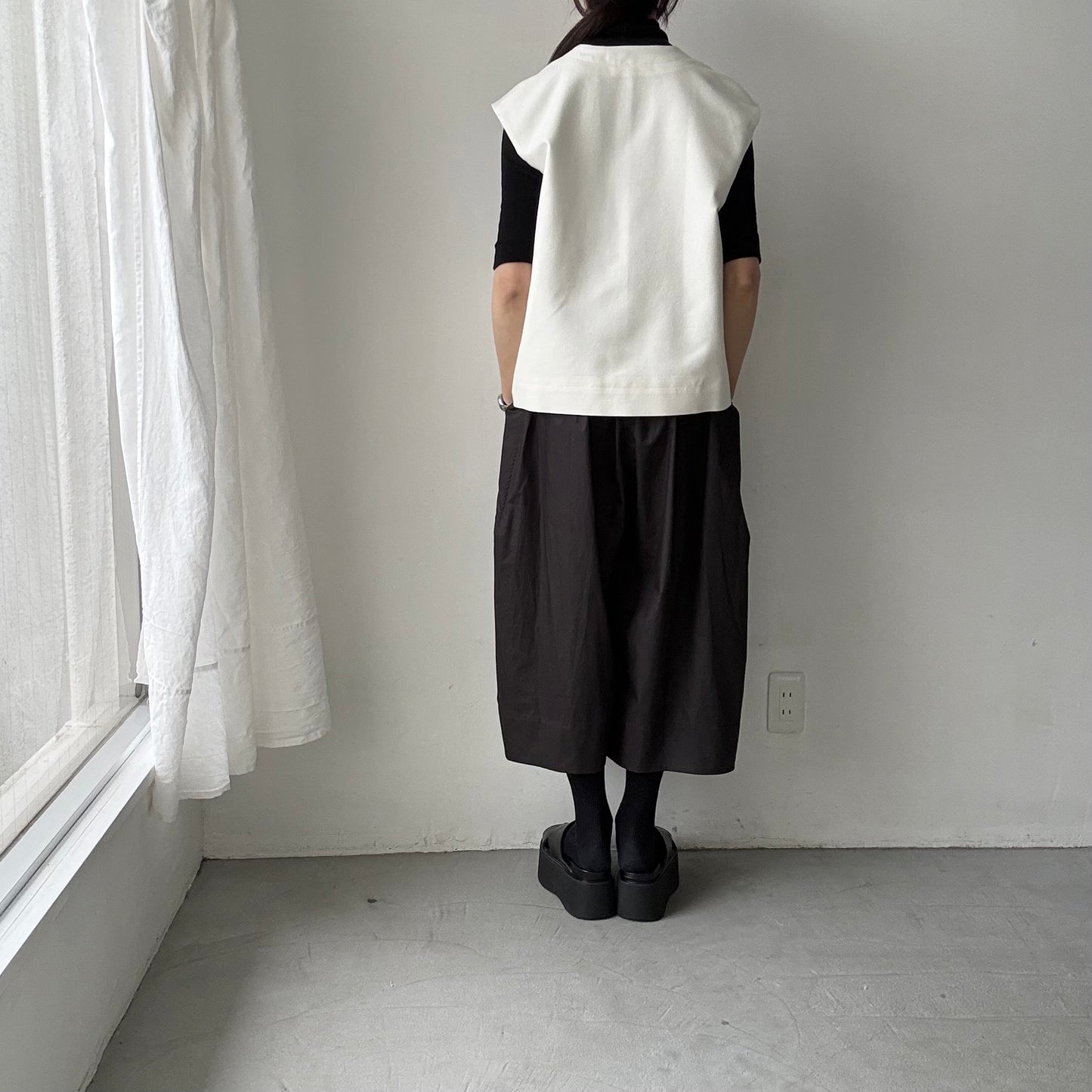 TENNE HANDCRAFTED MODERN  シルクキュプラツイードベスト