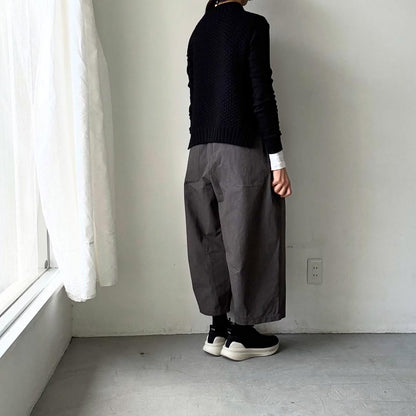 Linenya  タックワイドパンツ
