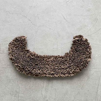 R&D.M.Co  コットンウールフリルカラー　チェック