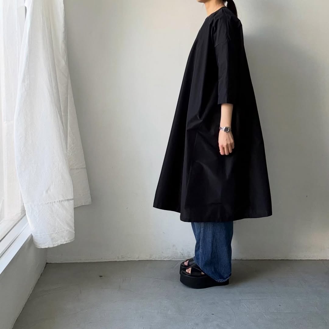 R&D.M.Co  タフタプルオーバードレス