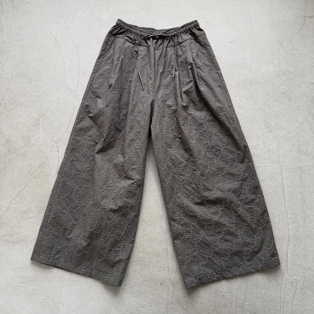 kijinokanosei  フラクタルワイドパンツ