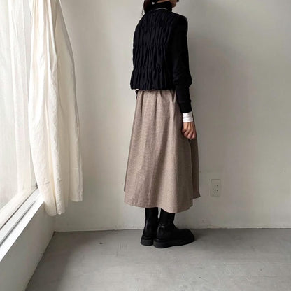 R&D.M.Co 　ガンクラブチェックポケットスカート