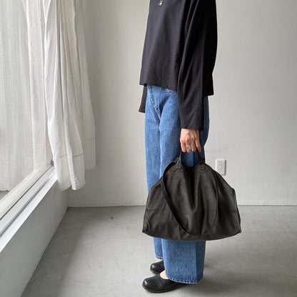TENNE HANDCRAFTED MODERN ブリスベンモスベルベットボストンバッグ