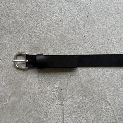 homspun レザーベルト　ブラック