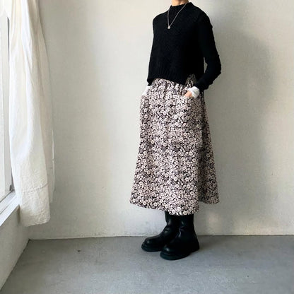 R&D.M.Co 　ワイルドベリーポケットスカート