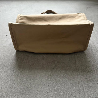 TENNE HANDCRAFTED MODERN ベンタイルコットンボストンバッグS キャメル