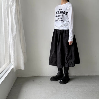 R&D.M.Co トレジャーハンティング長袖Tシャツ　ホワイト