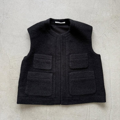 TENNE HANDCRAFTED MODERN アンゴラツイードベスト