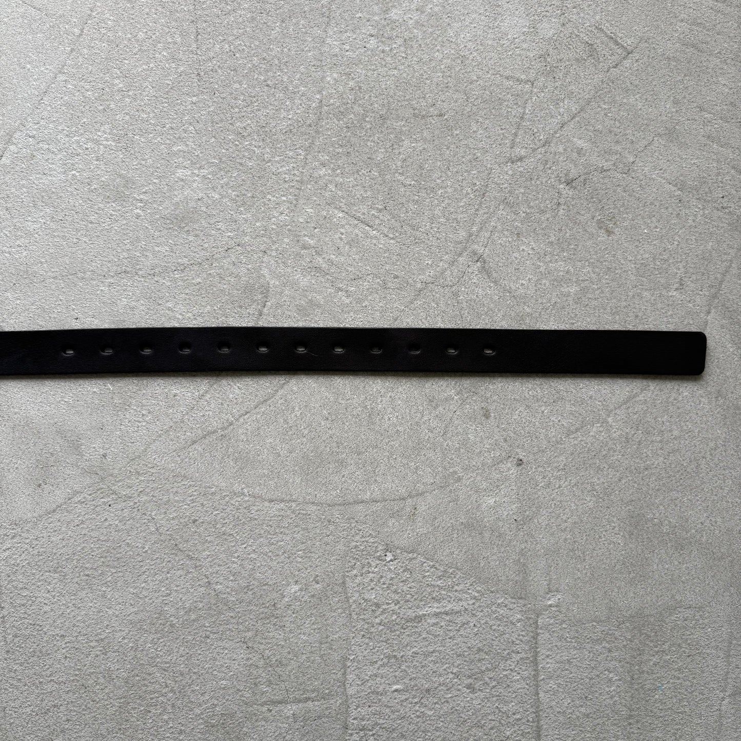homspun レザーベルト　ブラック