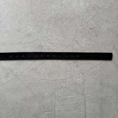 homspun レザーベルト　ブラック
