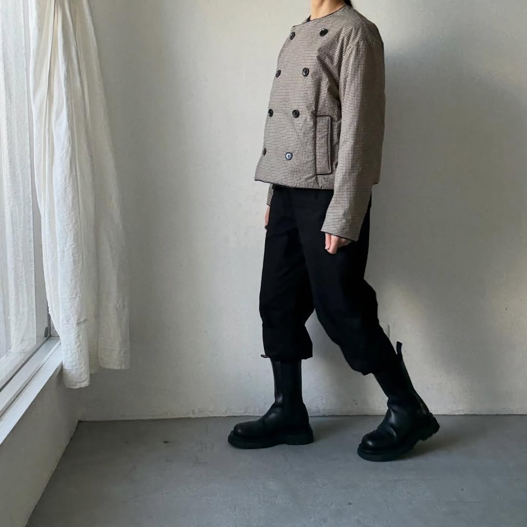R&D.M.Co  ガンクラブトリミングパフジャケット