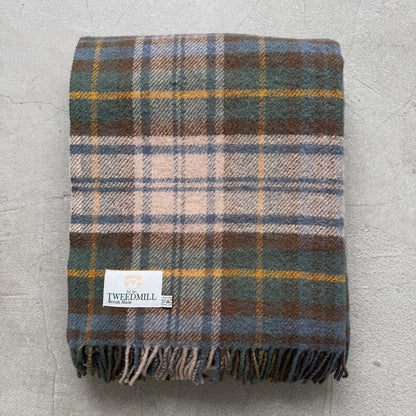 TWEED MILL ウールブランケット
 Antique dress Gordon