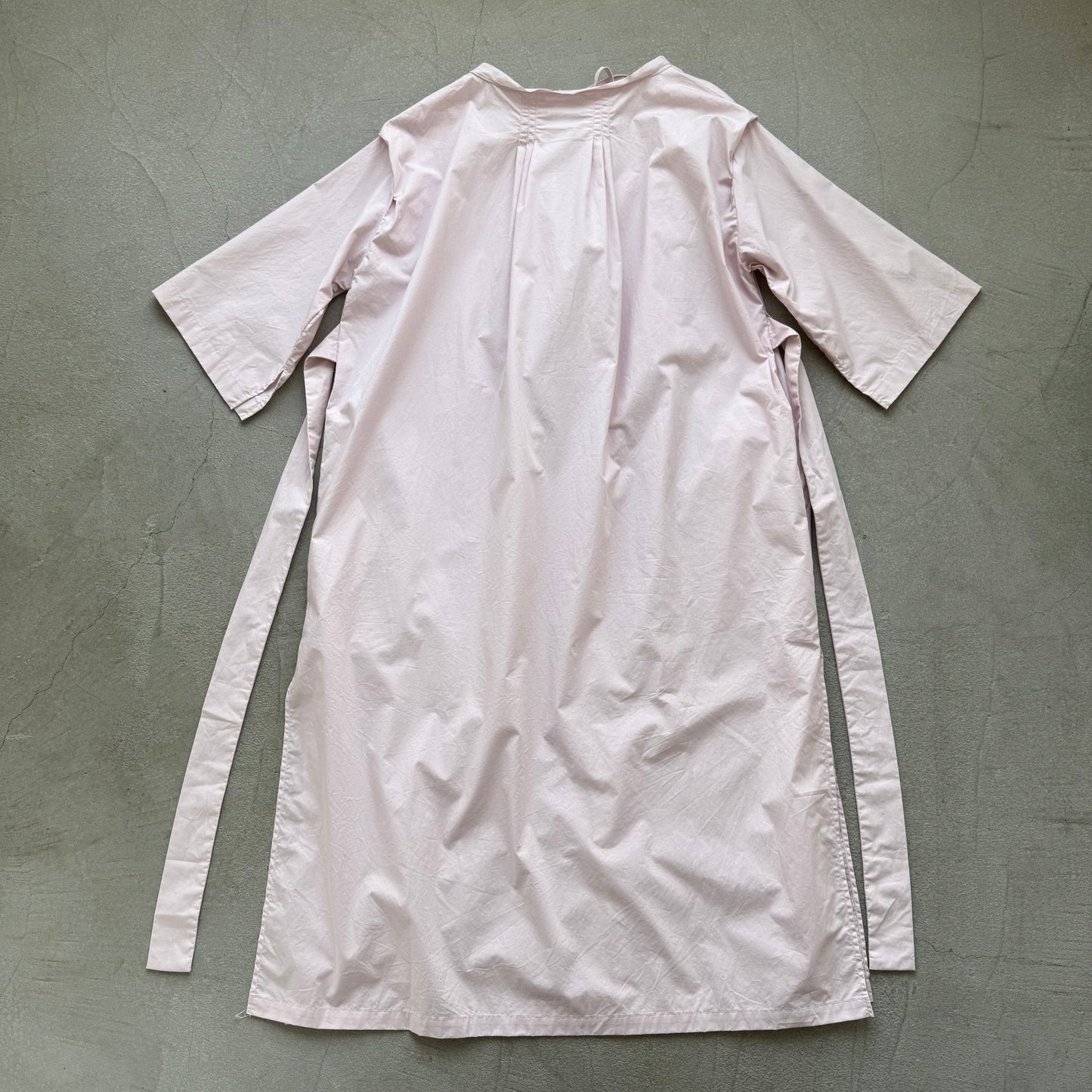 ayanoguchiaya　フリップロングシャツドレス　ローズ