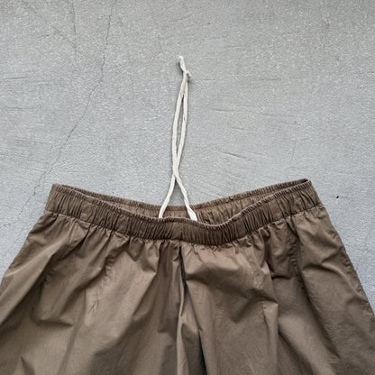 jujudhau  デッドストックコットンワイドパンツ　カーキ