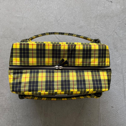 R&D.M.Co タータンチェックグロッサリーボストンバッグ　ルイス