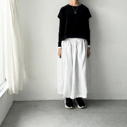 Linenya  ベロアベスト