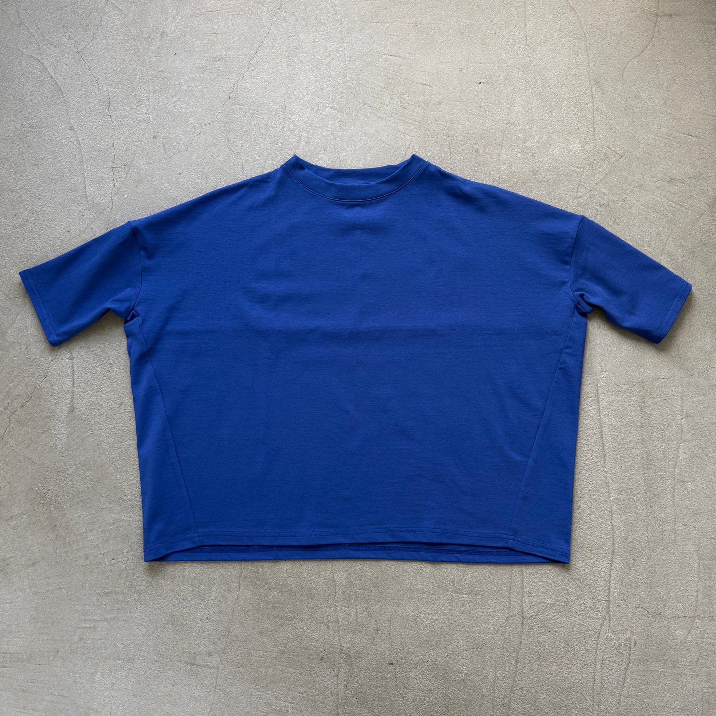 🟡水曜日入荷分予約受付中🟡 Linenya  テラヴェ7分袖Tシャツ　ブルー
