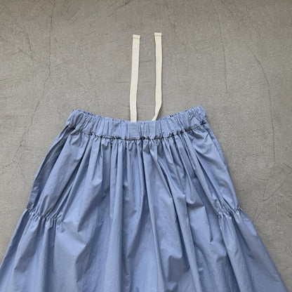 🟡週末入荷分予約受付中🟡cion  コットンシャーリングギャザースカート　サックスブルー