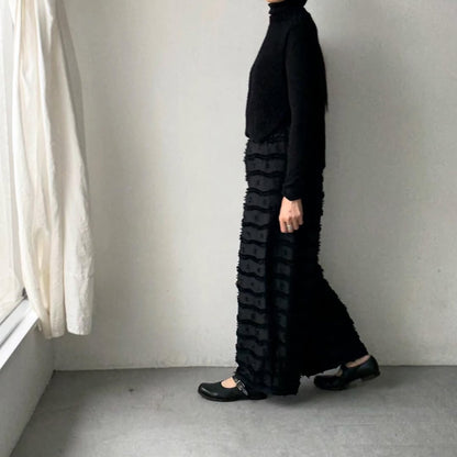 kijinokanosei  鳥の子ワイドパンツ