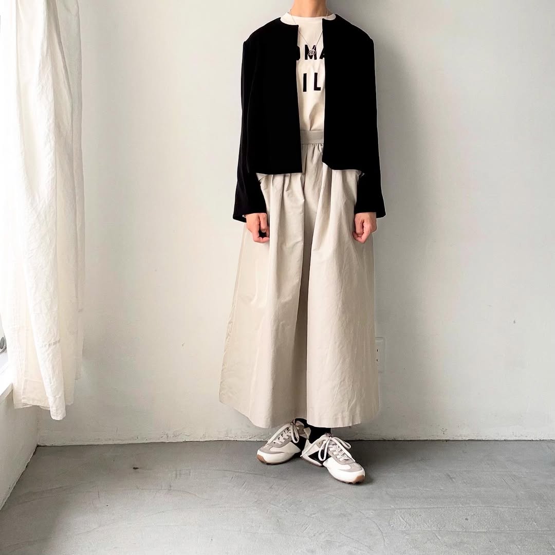 saqui ノーカラージャケット – blanc