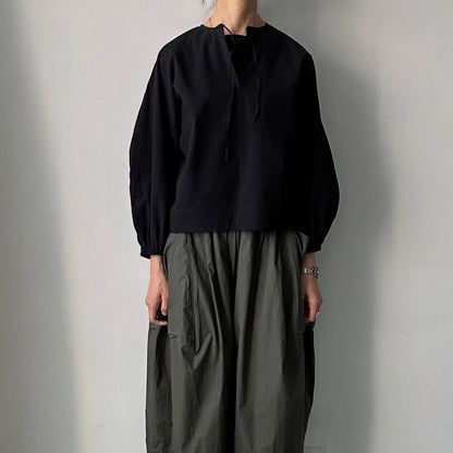 TENNE HANDCRAFTED MODERN ボリュームスリーブプルオーバー