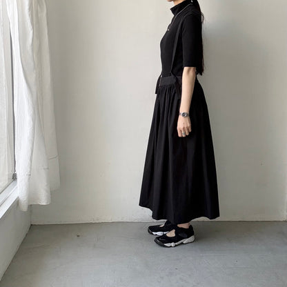 atelier naruse  コットンサスペンダースカート