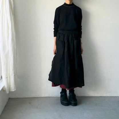 cion  コットンモックネックニット