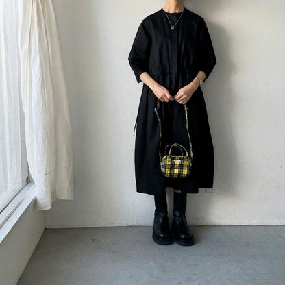 R&D.M.Co タータンチェックグロッサリーミニショルダーバッグ　ルイス