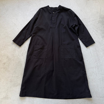 jujudhau デッドストックコットンプルオーバードレス