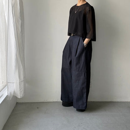 TENNE HANDCRAFTED MODERN デニムドカンパンツ