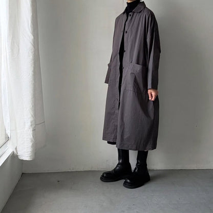 jujudhau  デッドストックコットンワークコート　グレー
