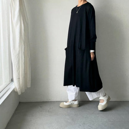 atelier naruse  スムースウールコクーンワンピース　size1