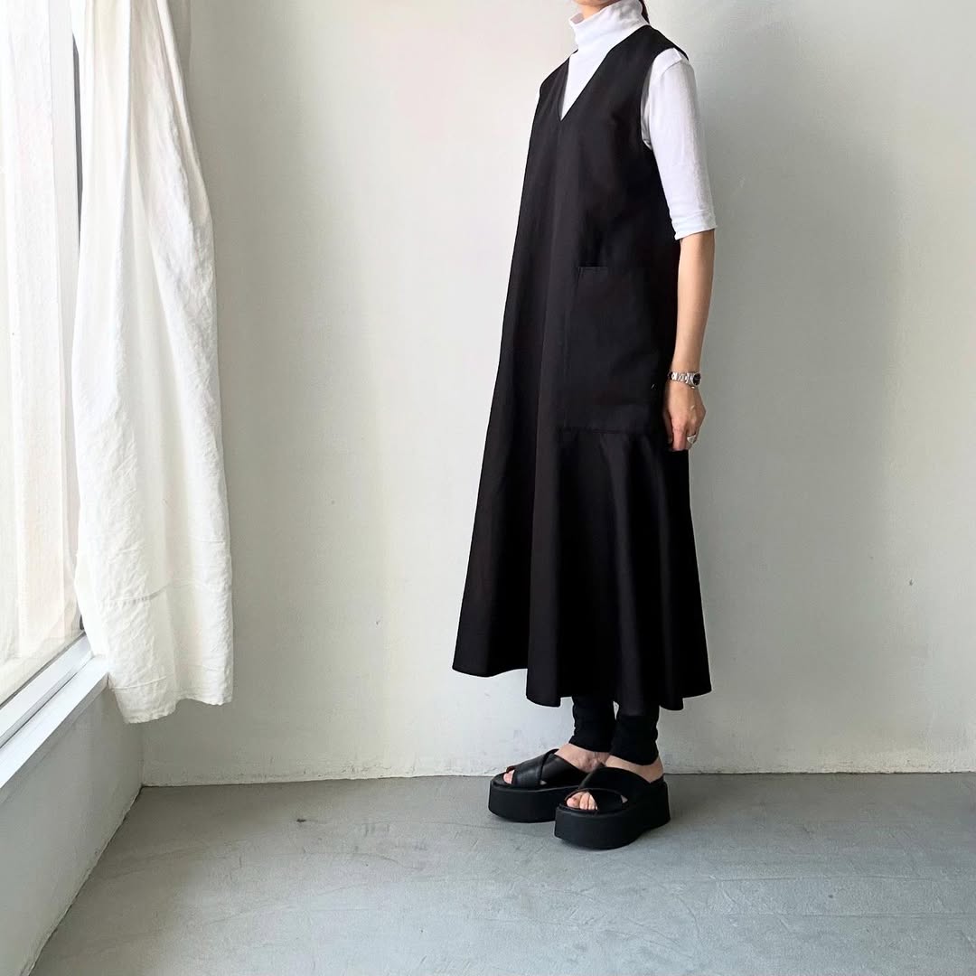 TENNE HANDCRAFTED MODERN ノースリーブマーメイドドレス