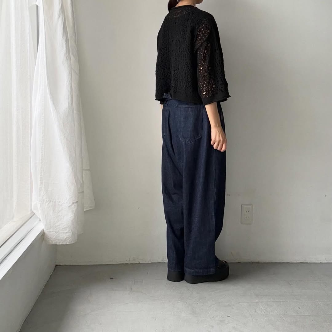 atelier naruse  スキャッタードホールニットプルオーバー