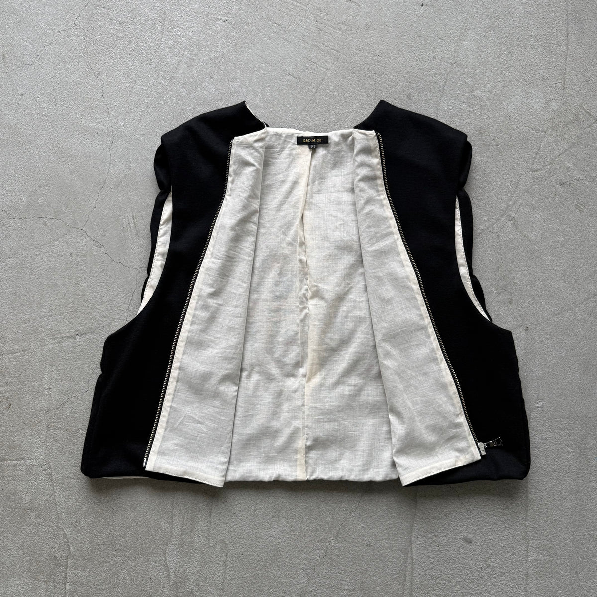 R&D.M.Co  ミドルスムースシャーリングベスト