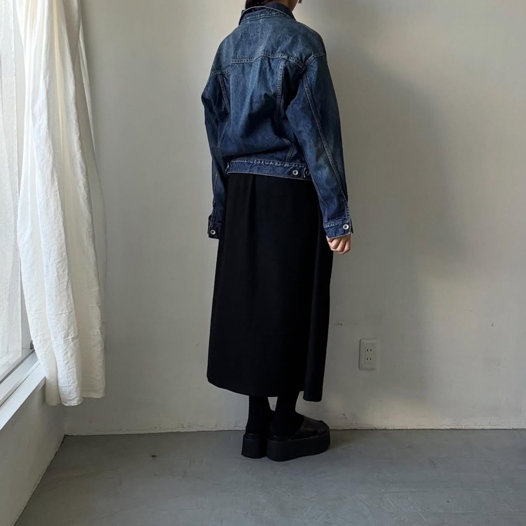 R&D.M.Co  デニムオーバーサイズトラッカージャケット