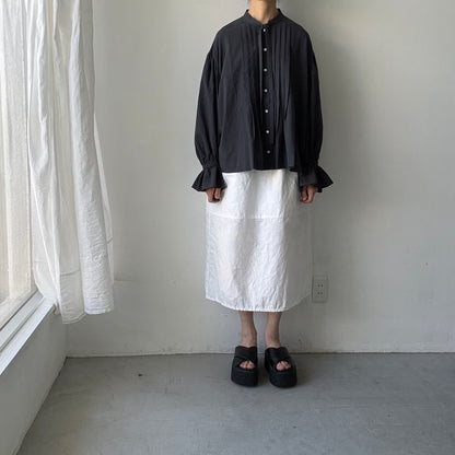 MAGALI  天日干しコットンボウタイブラウス