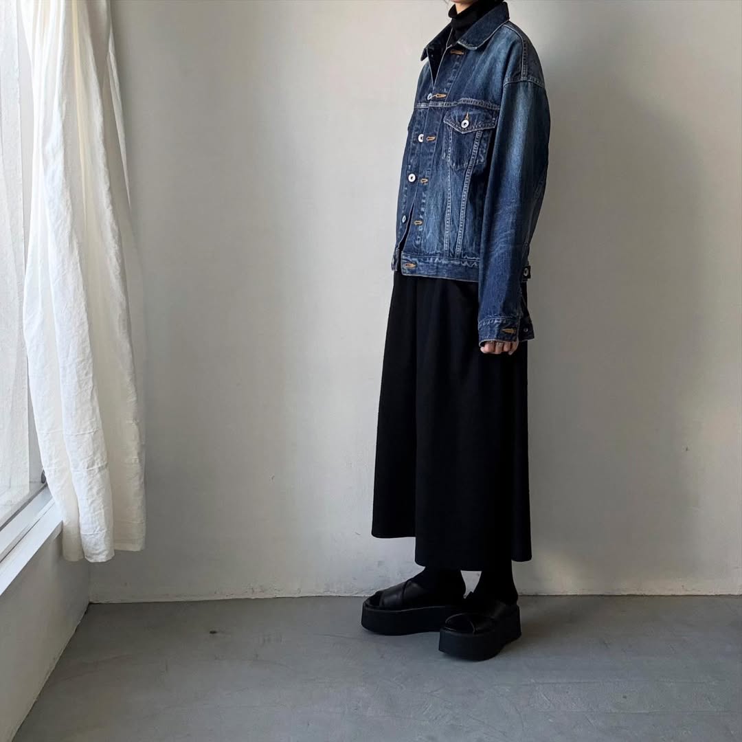 R&D.M.Co  デニムオーバーサイズトラッカージャケット