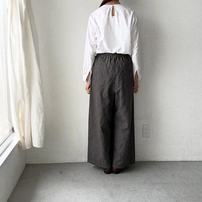 kijinokanosei  フラクタルワイドパンツ