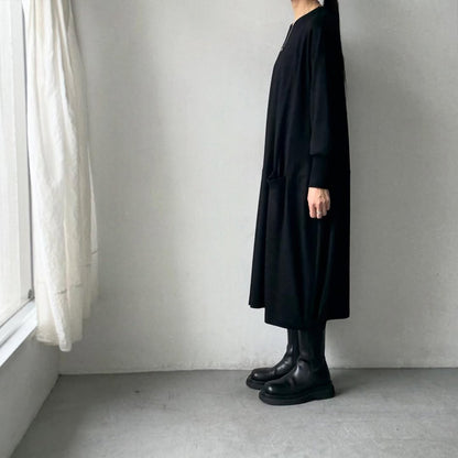 atelier naruse  スムースウールコクーンワンピース　size1