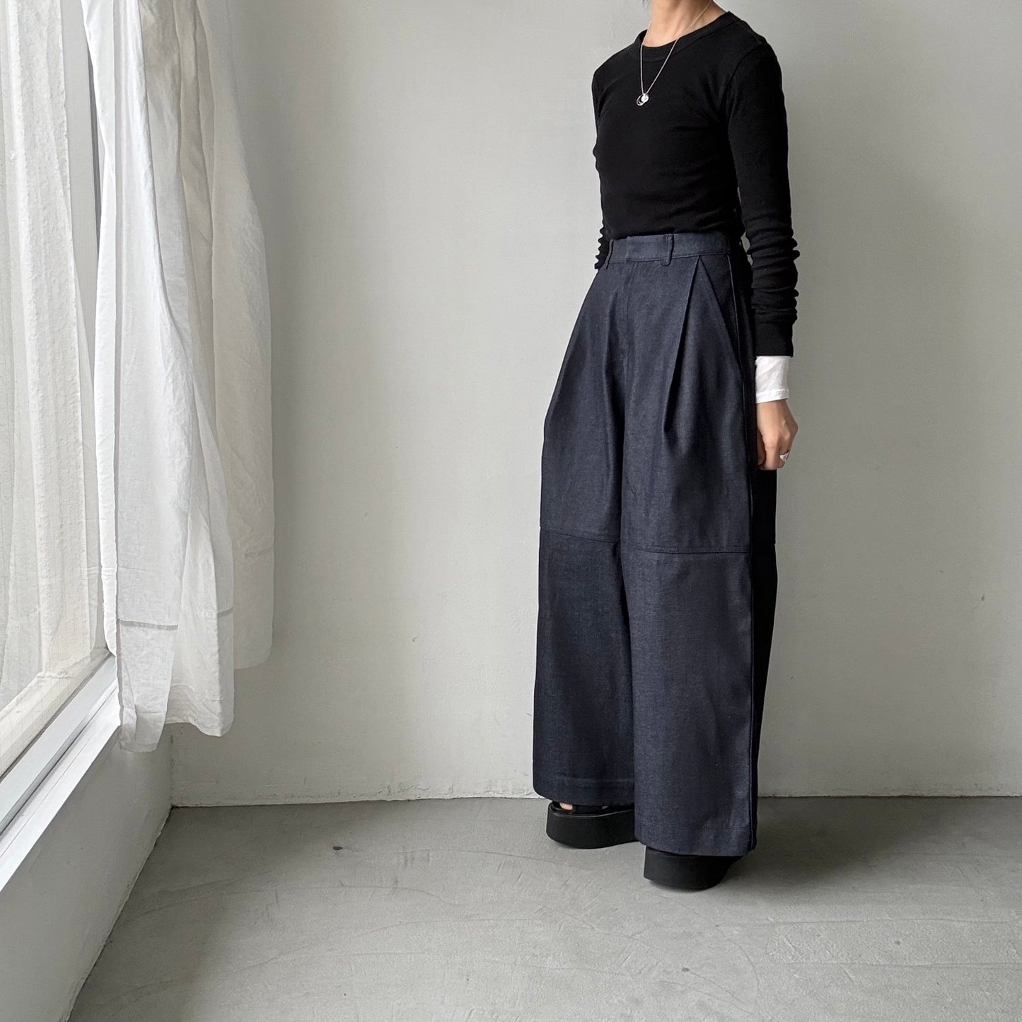 TENNE HANDCRAFTED MODERN デニムドカンパンツ