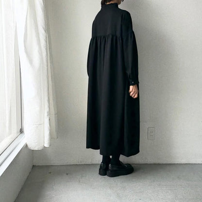 Linenya  フリルワンピース