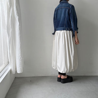 TENNE HANDCRAFTED MODERN バルーンドレス　ベージュ