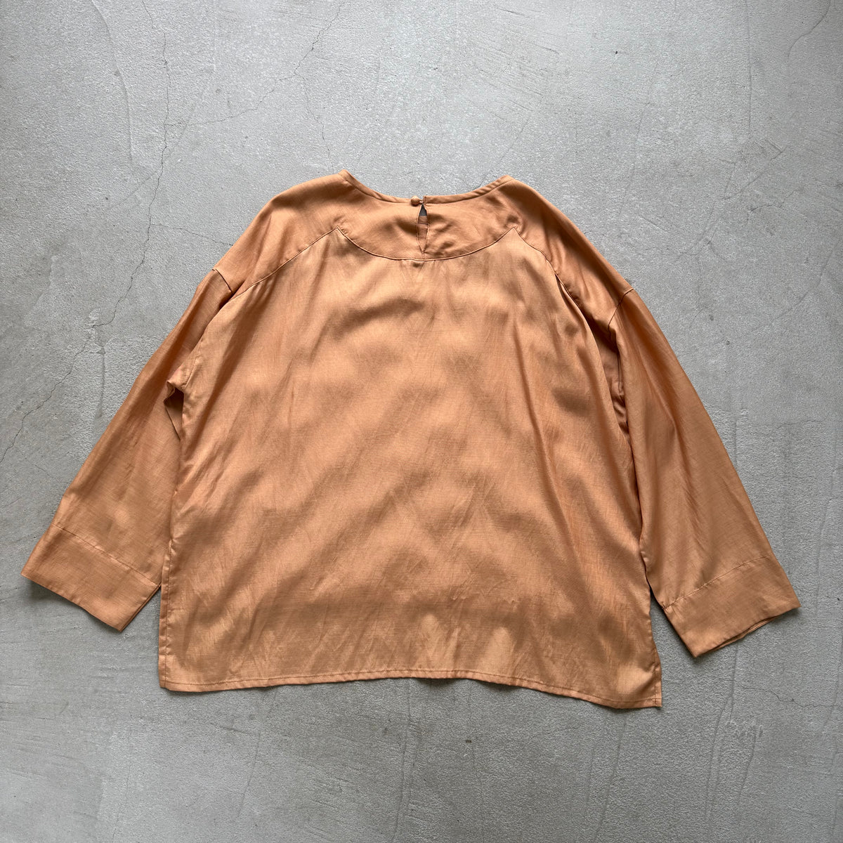kijinokanosei  ひなぎくビッグプルオーバー　ベージュ×ベージュ