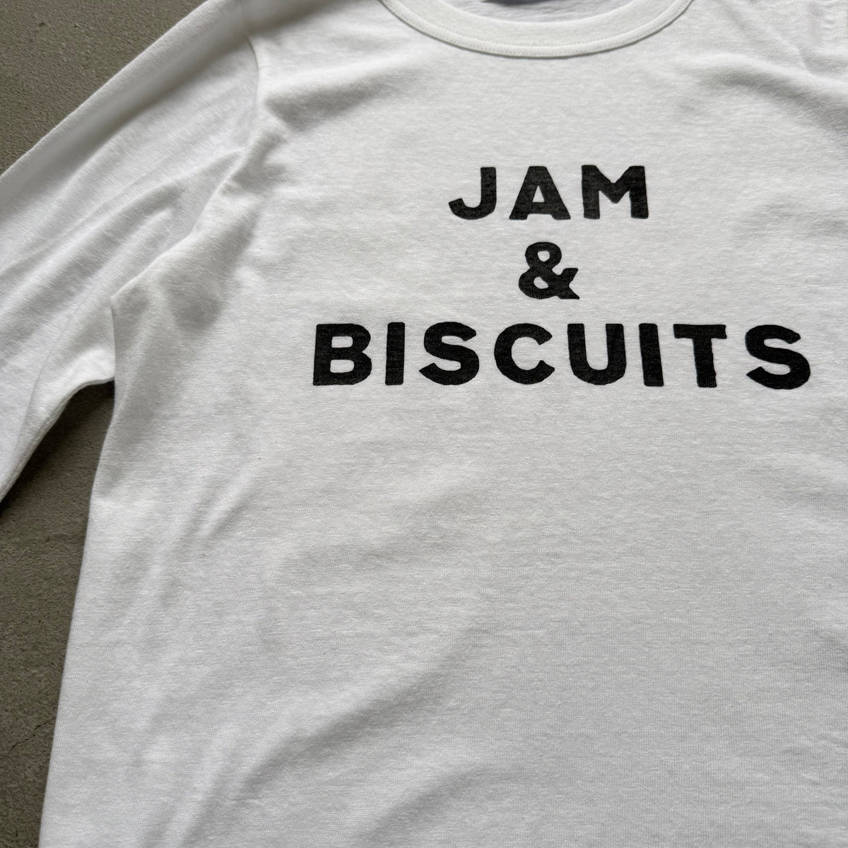 R&D.M.Co  JAM  &  BISCUIT長袖Tシャツ