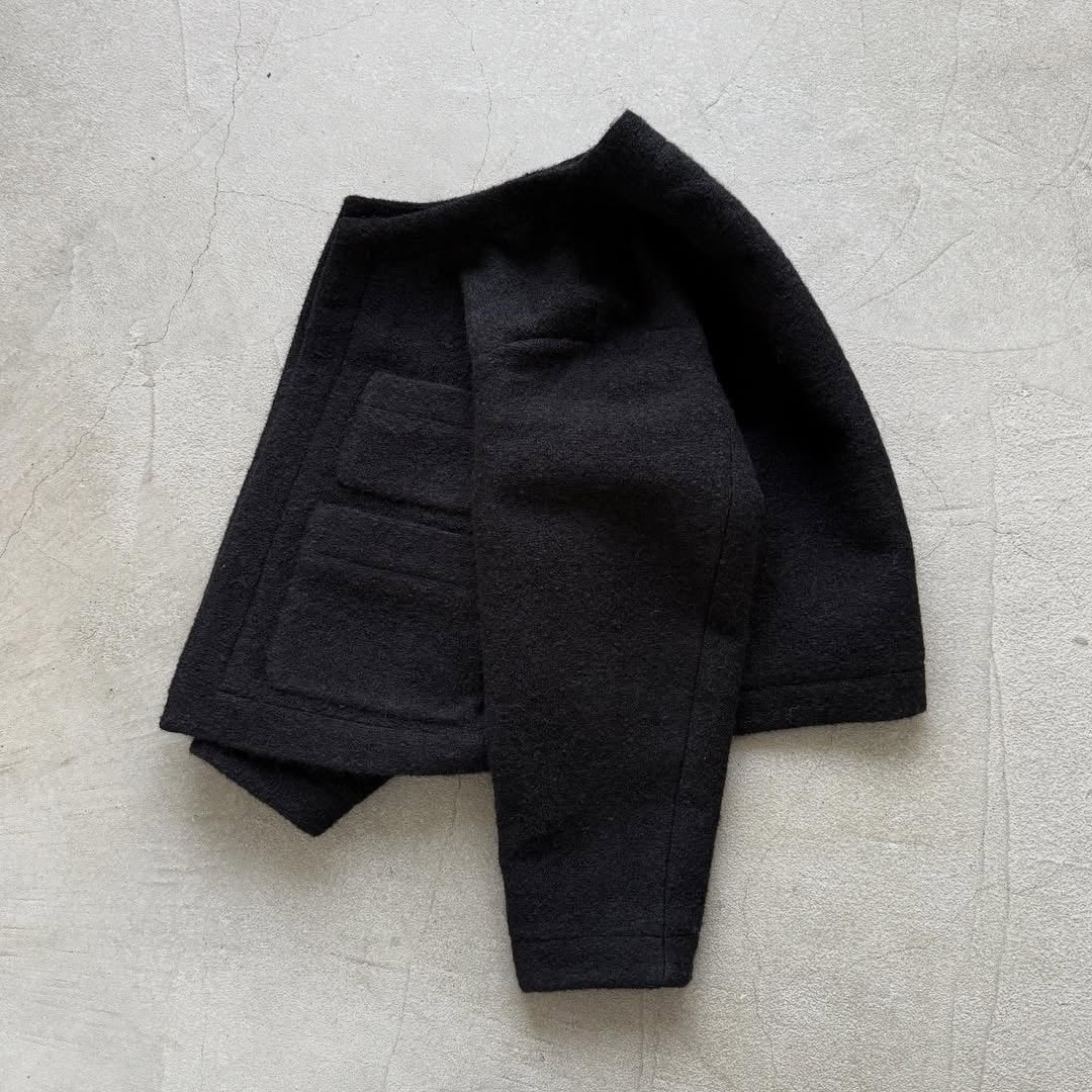 TENNE HANDCRAFTED MODERN アンゴラツイードジャケット