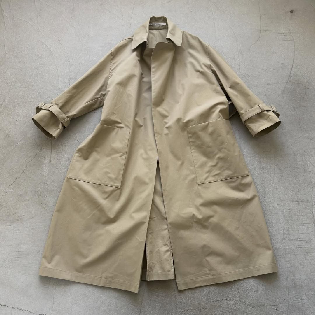 TENNE HANDCRAFTED MODERN　ブリスベンモスビッグサイズトレンチコート