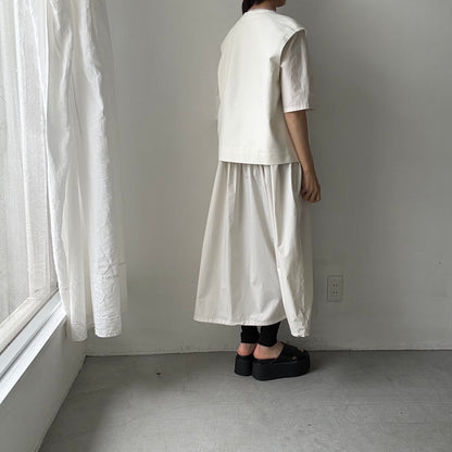 TENNE HANDCRAFTED MODERN  シルクキュプラツイードベスト
