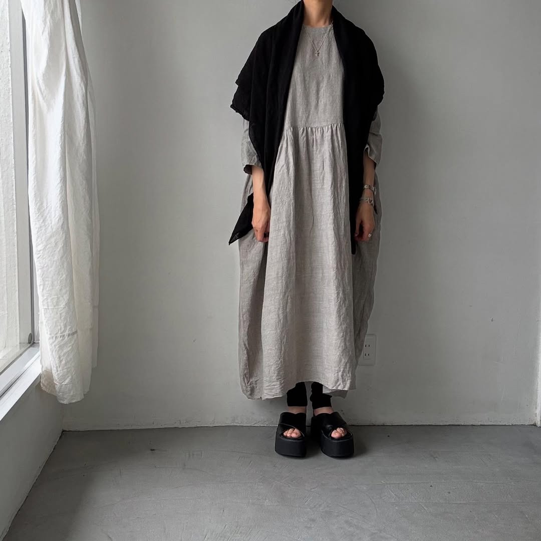 R&D.M.Co リネンヘンプストール