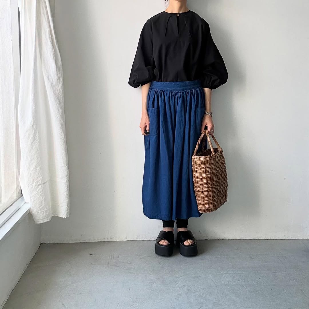 TENNE HANDCRAFTED MODERN ボリュームスリーブプルオーバー